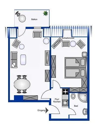 Nordland - Samsoe Апартаменты Вик-ауф-Фёр